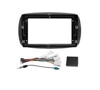 Tableau Bord Façade D'autoradio pour Smart pour Fortwo C453 A453 W453 2014-2020 Panneau Stéréo 9 Pouces 1DIN Câble d'alimentation CANbus(Câble de Cadre Canbus)