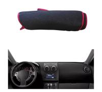 Tableau Bord Pare-Soleil for Nissan for Qashqai J10 for Rogue 2006-2009 2010 2011 2012 2013 Car Inner Dashboard Cover Dash Mat Carpet Sun Shade Board DashMat pour Console Centrale(Red LHD)