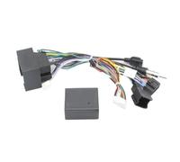 Tableau Bord pour Astra J 2009-2015 Panneau Stéréo 2DIN 7 Pouces 16 Broches Câble Canbus Box Adaptateur D’Alimentation Cadre Radio Fascias(Câble Canbus)