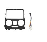 Tableau Bord Radio Fascia 9" pour Land Cruiser pour Prado 120 2002-2009 Lecteur Vidéo Audio 2 Kit Montage Tableau Bord À Cadre Din(Fascia et câble A)