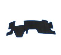 Tableau Bord Tapis Moquette pour Toyota pour Yaris pour Cross Dash Mat Dashmat Couverture Tableau Bord Accessoires Voiture Pare-Soleil Tapis Protecteur(LHD Blue HUD)