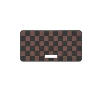 Tableau Bord Tapis Moquette Tapis De Tableau De Bord Universel Antidérapant Et Collant pour Voiture(Brown)
