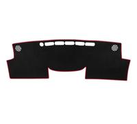 Tableau Bord Tapis Protection Solaire Tapis De Protection Tableau Bord Voiture, Pour Toyota Pour Prius V Pour Alpha 2012 2013 2014 2015 2016 2017 2018 2019(LHD Red Side)