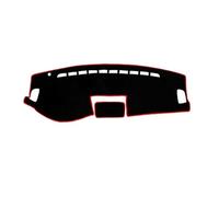 Tableau Bord Voiture Compatible avec Mazda 6 GG Atenza 2002 2003 2004 2005 2006 2007 2008 Couverture De Tableau Bord Voiture Tapis Intérieur Pare-Soleil(Right Hand Drive,Black Red Edge)