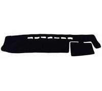 Tableau Bord Voiture Couvre Tapis pour Toyota Commute pour Regius Ace Banlieue pour Hiace 2005-ON Gouvernail Gauche Couverture Intérieure Tableau Bord Voiture Couverture Tableau Bord(LHD côté Rouge)