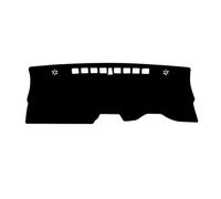 Tableau Bord Voiture Pad Compatible avec MG 4 EV EH32 pour Mulan 2022 2023 2024 Couverture De Tableau Bord Style Voiture Tapis Pare-Soleil Visière(Right Hand Drive,Black Black Edge)