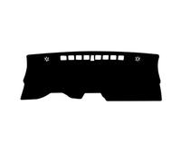 Tableau Bord Voiture Pad Compatible avec MG 4 EV EH32 pour Mulan 2022 2023 2024 Couverture De Tableau Bord Style Voiture Tapis Pare-Soleil Visière(Left Hand Drive,Black Black Edge)