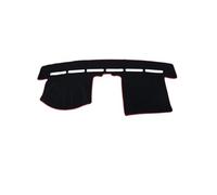 Tableau Bord Voiture Pad Keyboard Compatible avec pour Touran 1T1 1T2 1T3 2003-2009 2010 2011 2012 2013 2014 2015 Tapis De Tableau Bord pour Voiture Protège du Soleil Lumière(Red Side)