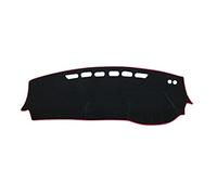 Tableau Bord Voiture pour Nissan pour Coups Pied pour P15 2017-2020 Voiture Tableau Bord Couverture Anti-UV Pad Instrument Plate-Forme Ombre Coussin Couverture Tableau Bord(LHD côté Rouge,RHD)