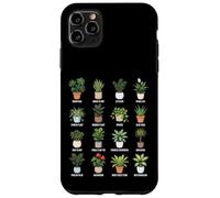 Tableau botanique des Plantes d'intérieur en Pots Coque pour iPhone 11 Pro Max