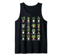 Tableau botanique des Plantes d'intérieur en Pots Débardeur