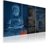 Tableau Bouddha sculpture-Taille L 120 x H 80 cm Imprimé