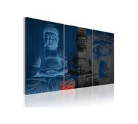 Tableau Imprimé "Bouddha Sculpture" 40 x 60 cm