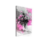 Tableau - Bouquet of Colours (1 Part) Vertical Pink - 80x120 (1602)
