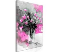 Tableau - Bouquet of Colours (1 Part) Vertical Pink - 80x120 (1602)