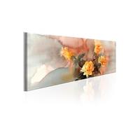 Tableau Bouquet of Yellow Roses-Taille L 150 x H 50 cm Imprimé