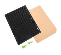 Tableau Braille 27 Lignes 30 Cellules et Plastique | Kit Prêt à L'emploi, 2 Stylets à Pointes Remplaçables, Feuilles Fournies, Usage École et Devoirs