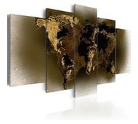Tableau Brass continents-Taille L 200 x H 100 cm Imprimé G