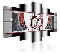 Tableau Breath of platinum-Taille L 200 x H 100 cm Imprimé