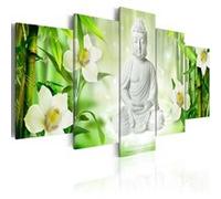 Tableau Buddha and jasmine-Taille L 200 x H 100 cm Imprimé G