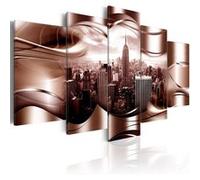 Tableau Burgundy New York-Taille L 100 x H 50 cm Imprimé G