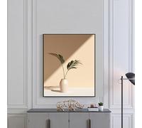 Tableau Cache Compteur Électrique Vertical, Décoration Murale Florale pour Coffret Disjoncteur, Cache Boîtier Électrique pour Salon, Couloir, Entrée.(A3,45x55cm,Right)