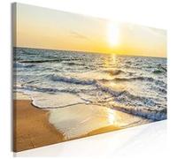 Tableau - Calm Waves (1 Part) Narrow Golden - 135x45 Artgeist (1873)