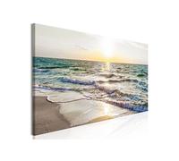 Tableau - Calm Waves (1 Part) Narrow Grey - 135x45 Artgeist (1876)
