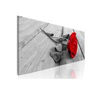 Tableau Carmine rose-Taille L 135 x H 45 cm Imprimé