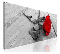 Tableau Carmine rose-Taille L 135 x H 45 cm Imprimé