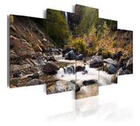 Tableau Cascade dans la nature vierge-Taille L 200 x H 100 cm Imprimé G