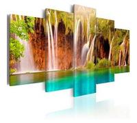 Tableau Cascade forestière-Taille L 200 x H 100 cm Imprimé G