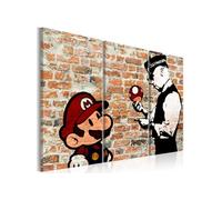 Tableau Caught Mario-Taille L 120 x H 80 cm