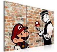 Tableau Caught Mario-Taille L 120 x H 80 cm Imprimé G