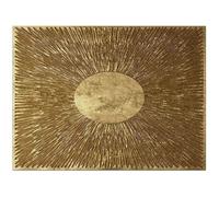 Tableau Cercle et striure 70 x 100 cm