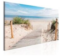 Tableau Charming Beach-Taille L 150 x H 50 cm Imprimé G