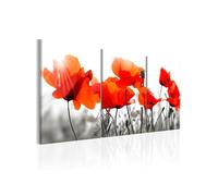 Tableau Charming Poppies-Taille L 120 x H 60 cm