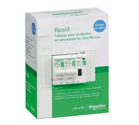 Tableau chauffe-eau équipé 8 modules - Schneider