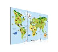 Tableau Children's World-Taille L 90 x H 60 cm