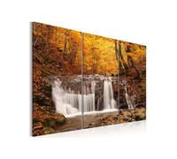 Tableau - Chute d'eau parmi les arbres - 90x60 (347)