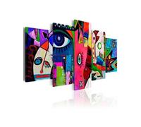 Tableau Circus of everyday life-Taille L 100 x H 50 cm Imprimé G