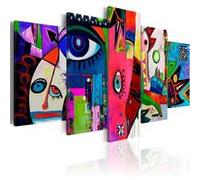 Tableau Circus of everyday life-Taille L 200 x H 100 cm Imprimé G