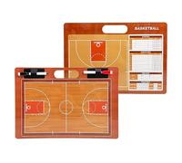 Tableau Coach Basket, Tableau de Marqueurs Stratégie Numérique Le Basket-Ball, Idéal pour Les Entraîneurs, Utilisation Double Face, Format Portable, pour L'entraînement