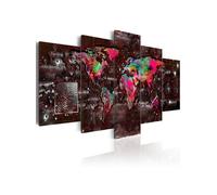 Tableau Colourful Extravagance-Taille L 200 x H 100 cm