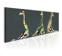 Tableau - Colourful Giraffes - 135x45 Artgeist (2343) G