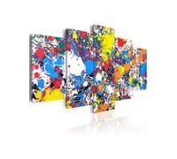 Tableau Colourful Imagination-Taille L 200 x H 100 cm