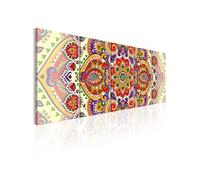 Tableau Colourful Ornament-Taille L 225 x H 90 cm