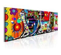 Tableau Colourful Savannah-Taille L 150 x H 50 cm Imprimé G