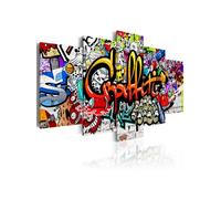 Tableau Colourful Style-Taille L 100 x H 50 cm