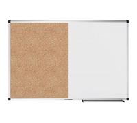Tableau combiboard blanc magnétique et liège naturel 60X90cm Legamaster
